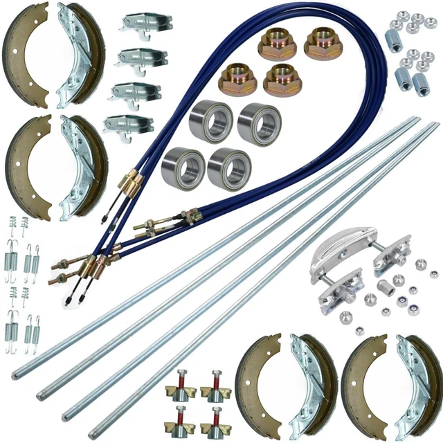 BRAKE SHOE CABLE Bearing Kit for Ifor Williams Livestock Trailer 10ft ...