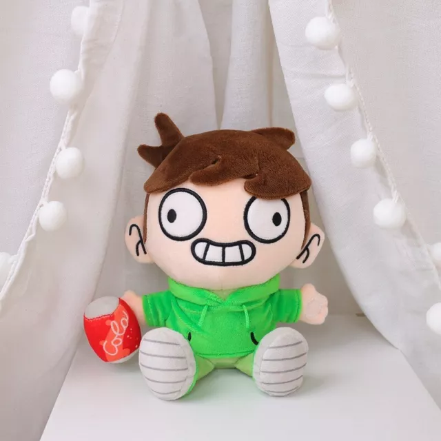 Eddsworld Makeship Tom Boy Plushie Lovely Matt Brinquedo Macio 30cm 160g