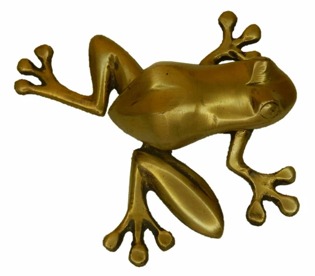 Frog Design Antique Vintage Style Handmade Solid Brass Door Knocker Home Decor