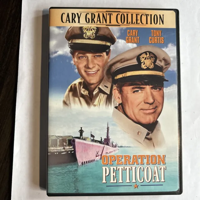 Operation Petticoat (DVD, 1959) VG Cary Grant Tony Curtis W/ Insert Free Ship
