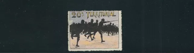 FRANCE circa (?) LABEL 20th DIVISION TERRITOTIAL CINDERELLA