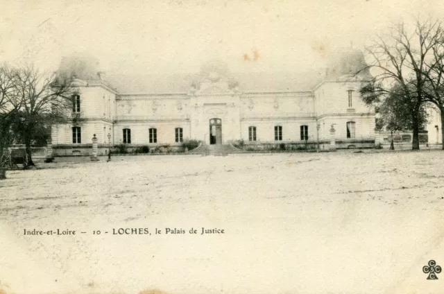 Carte LOCHES Le Palais de Justice