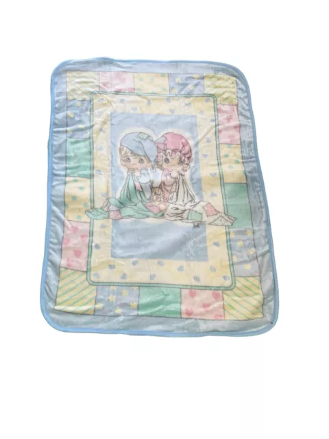 Deluxe Precious Moments Sweet Dream 45"x30" Baby Plush Throw Blanket