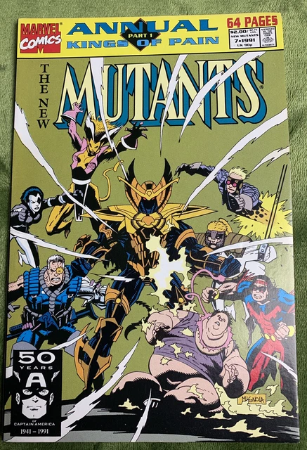 The New Mutants Annual #7 - Marvel Comics (1991) 64 pages NM- Bagged and Boarded