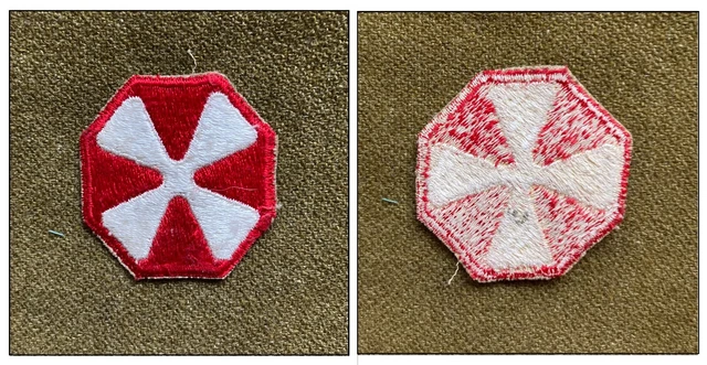 US WW2 INSIGNE Army para airborne veste casque dday normandie Bretagne ...