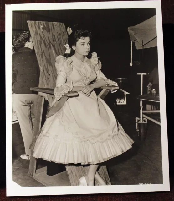 Annette Funicello DONOR CORNER Photo Babes in Toyland film set Bill Thomas gown