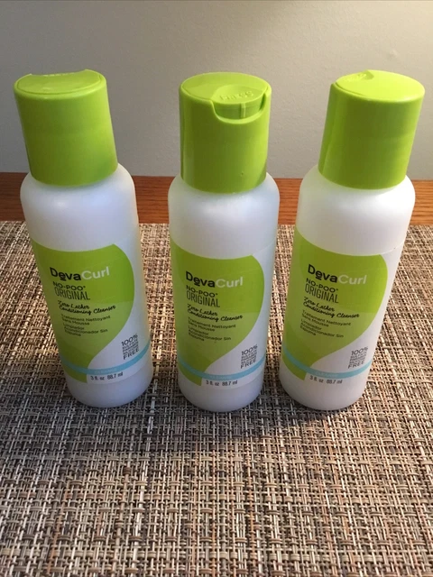 Deva Curl No-Poo Original Zero Lather Conditioning Cleanser 3 X 3oz each Deva Curl No-Poo Original Zero Lather Conditioning Cleanser 3 X 3oz each