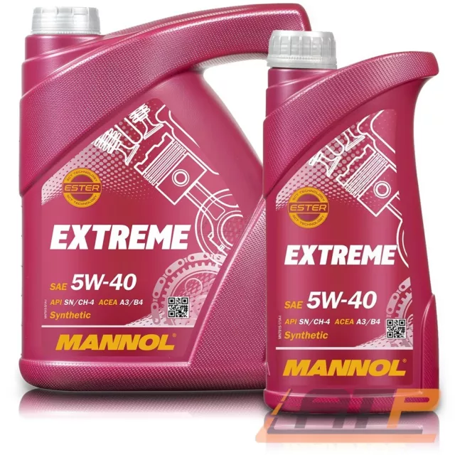 Mannol 6 L Liter Extreme 5W-40 Motor-Öl Motoren-Öl