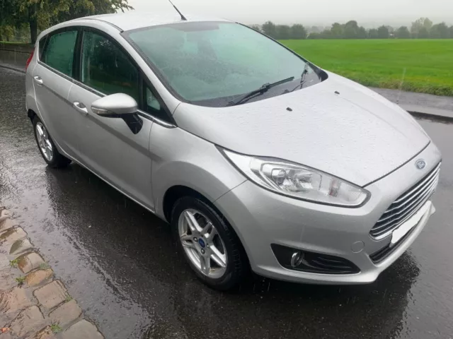 2013 Ford Fiesta Mk7 Zjn Silver Breaking  1.0 For Parts