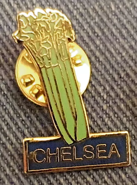 Chelsea FC Celery Pin Badge