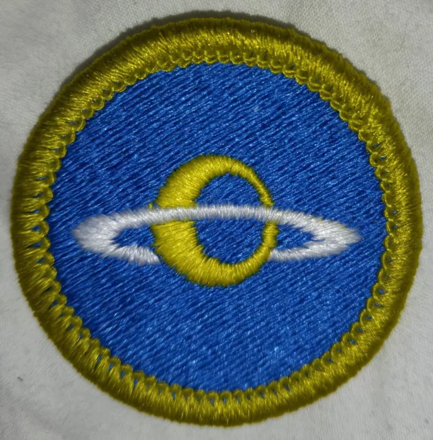 BSA Astronomy Merit Badge - Type J - Boy Scouts - New Unsewn - 1-1/2"