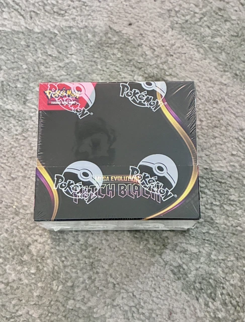 POK MON TCG MEGA Evolution Pitch Black Booster Display Box 36 Packs POK MON TCG MEGA Evolution Pitch Black Booster Display Box 36 Packs