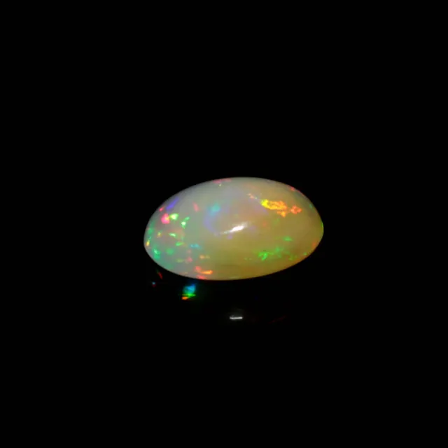 7 CT Big Natural Ethiopian Welo Fire Opal Oval Cabochon Loose Gemstone 16x11mm