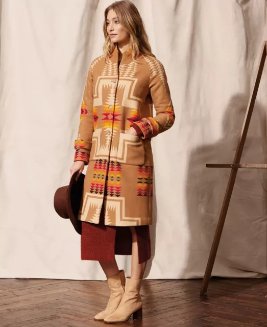 Women's Pendleton Harding Archive Blanket Coat L