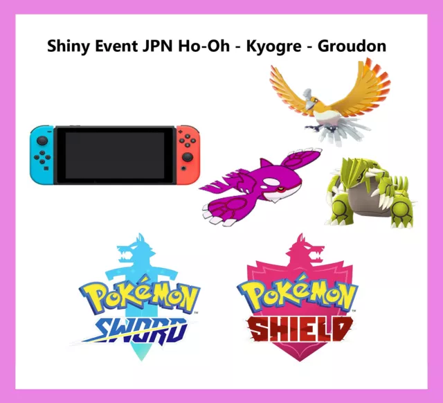 ✨Shiny✨ Event Ho-Oh For Pokémon Sword & Shield