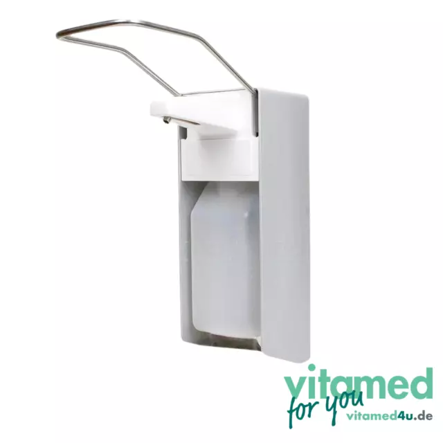 Vitamed Alu- Wandspender "premium line" 500ml, langer Hebel