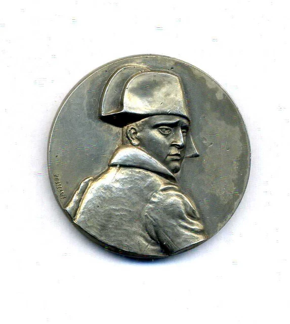 Broche Ancienne Napoléon Bonaparte – Argent Massif – 1811 – XIXe Siècle
