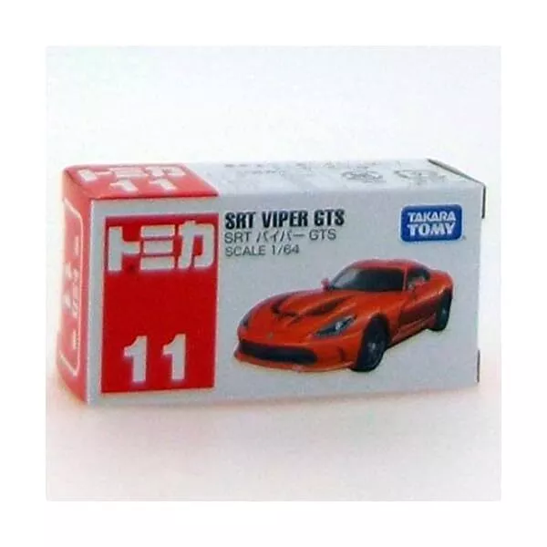 TAKARA TOMY TOMICA No.11 1/64 Scale SRT VIPER GTS (Box) NEW from Japan F/S FS 2