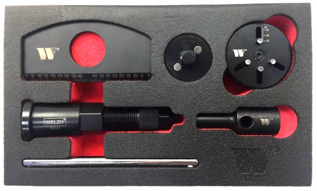 Welzh Werkzeug Universal Brake Calliper Wind Back Tool Kit Fully Adjustable