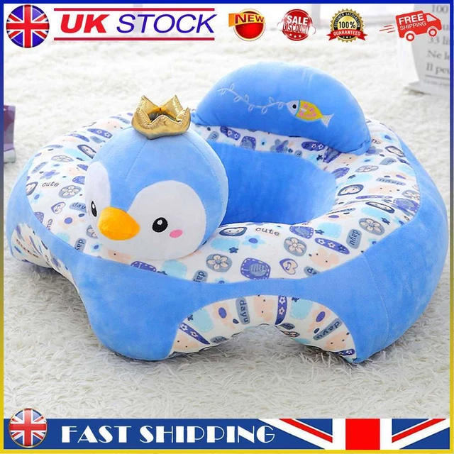 Cartoon Baby Arm Chair Antiskid No Filler Learning To Sit Seat for Children Gift