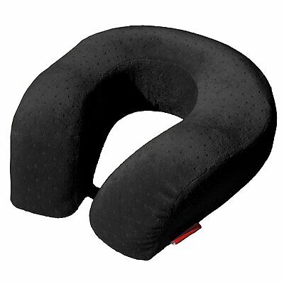 BookishBunny Soft Large Neck Head Rest Pillow Car Travel Airplane Cushion Black