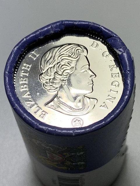 🔴2016 Canada coins Half Dollar -50 Cents Mint Roll