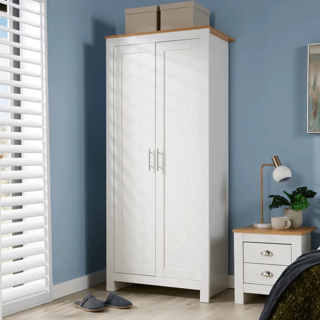 Armo Two Door Wardrobe/Storage Cabinet/MDF