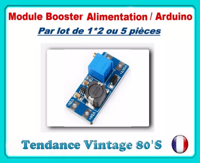 *** Lot De 1*2 Ou 5 Modules Booster De Tension Dc Dc 2/24V Vers 5/28V 2A ***