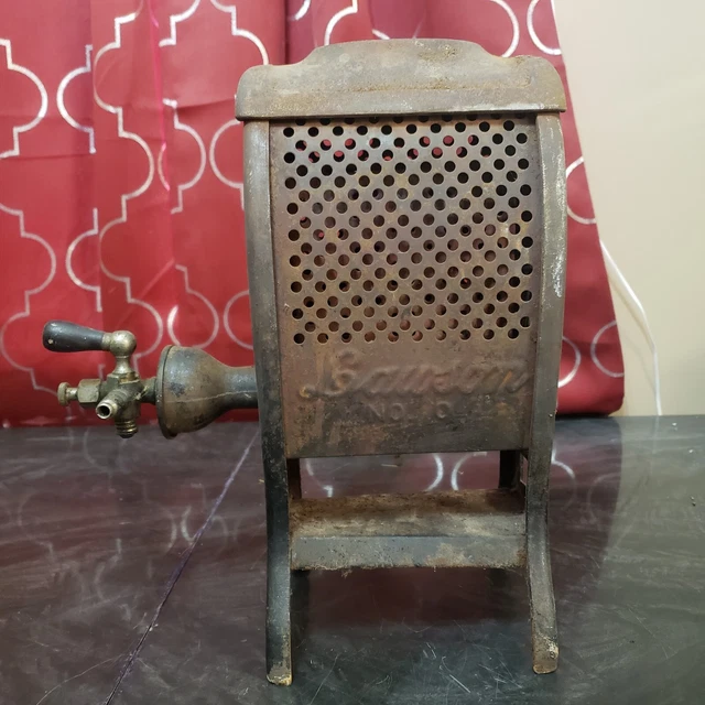 VINTAGE ANTIQUE LAWSON Room Personal Heater No. 0 Cast Iron? $129.95 -  PicClick