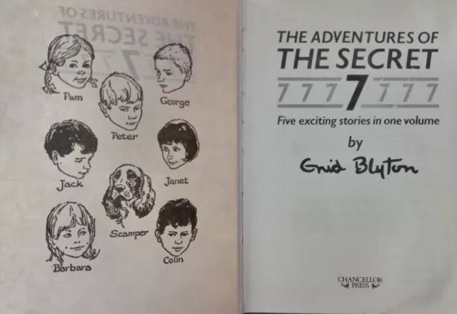 Enid Blyton's Secret Seven - Two Big Books - Ten Adventures Total 2