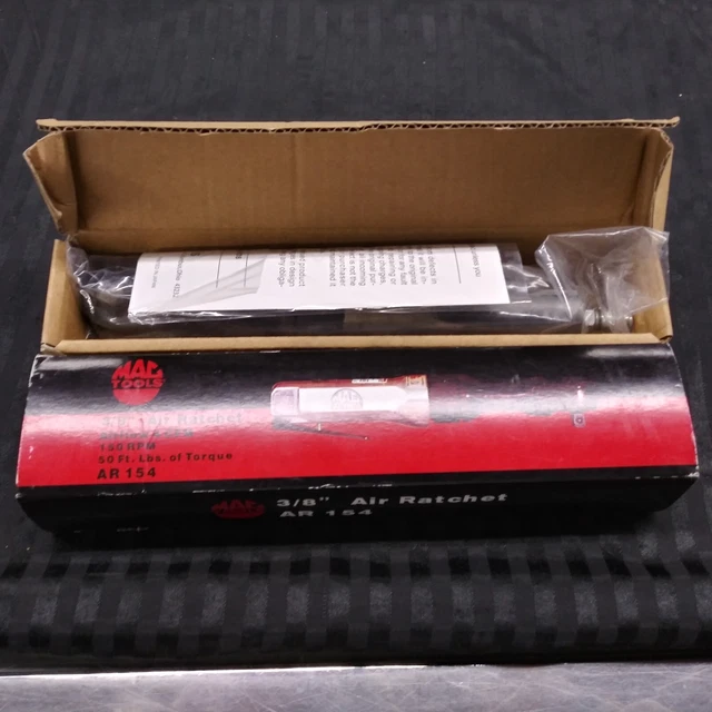 Mac Tools 3/8" Drive Pneumatic Air Ratchet Model AR154 2