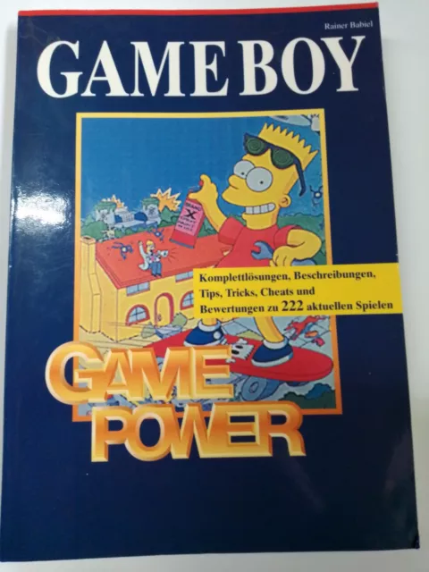 Game Boy-Game Power /Rainer Babiel Sybex  1992 Top