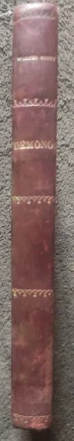 Livre Ancien Xix Eme-Walter Scott-La Démonologie Ou Histoire Des Demons Et...