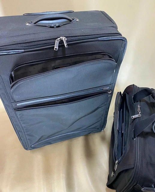 Used Tumi 24" Upright Wheeled Exp Short Trip Suitcase 22024D4 & 19” Exp Brief 3