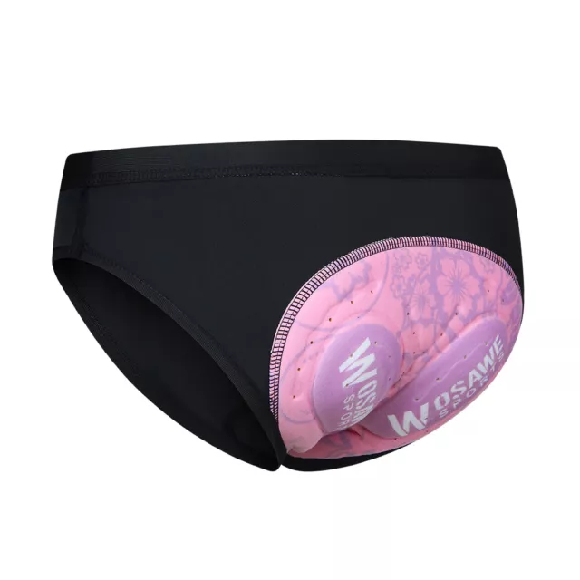 Frauen Radfahren Unterwäsche  Gepolsterte Bike Shorts MTB Fahrrad Briefs R4B2