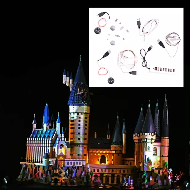 LED Light Lighting Kit Fits For Harry Potter Hogwarts Castle 71043