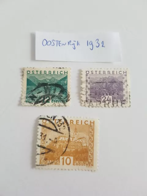 Osterreich 1932 , gestempelt , lot