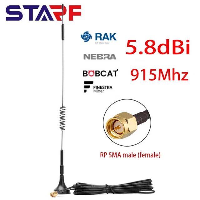 Antenna Kit 11 Inches Factory Indoor 1 Set 11 Inches 5.8 DBi 900-930 MHz