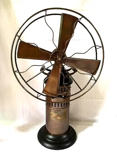 Antique Kerosene oil Operated steam Fan Working Collectables Museum Vintage Gift