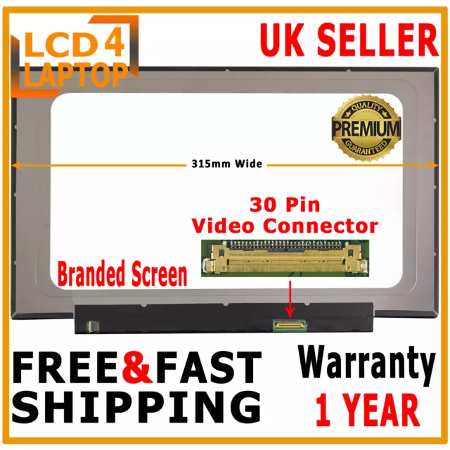 14" Laptop LCD LED eDP FHD IPS Screen Display For IBM Lenovo FRU P/N 5D10R41284