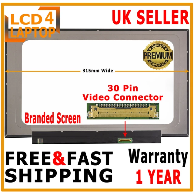 New 15.6" FHD IPS LED LCD Screen For Asus VivoBook S F510U F510UA – Matte Finish, 1920x1080