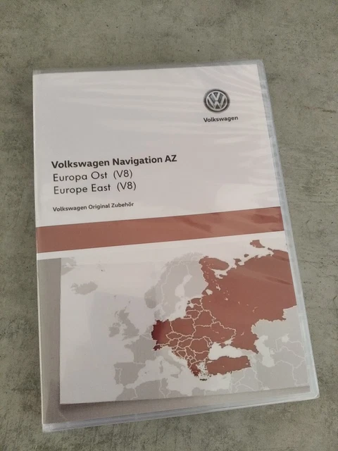 VW RNS 315 Navigation V8 AZ Europa Ost SD Karte Skoda Seat EUR 80,00