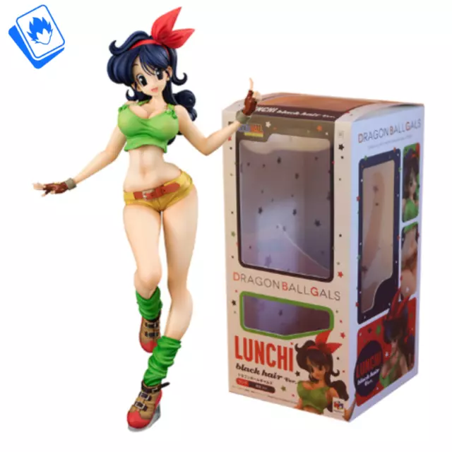 Action Figure Dragon Ball Z Lunch Sexy Boobs Ran 19cm STATUA DA COLLEZIONE Anime