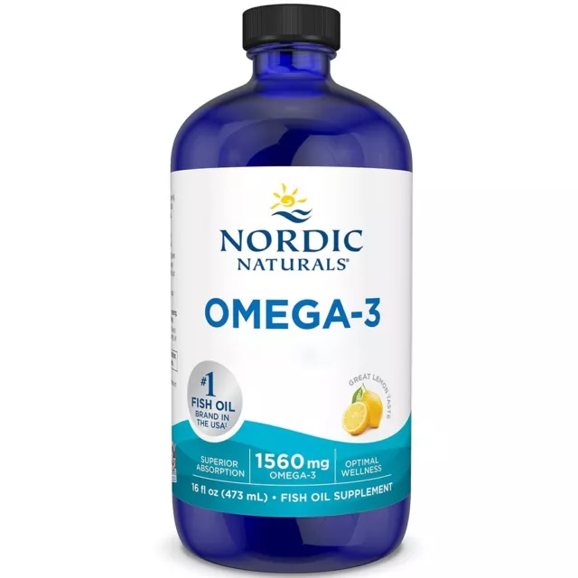 Nordic Naturals Omega-3 1560 mg Zitrone, 473 ml