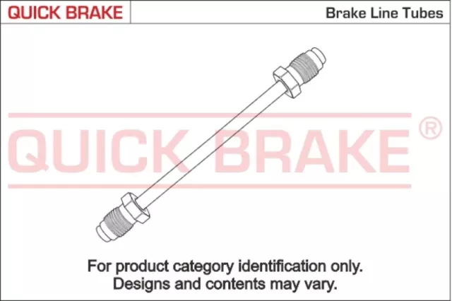 QUICK BRAKE Bremsleitung mitte vorne rechts CN-1630D-D