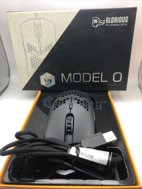 GLORIOUS PC GAMING Race Model O USB RGB Optical Gaming Mouse - Matte ...
