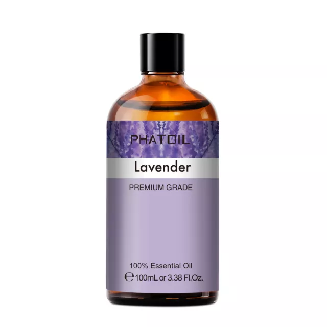 PHATOIL Lavendel Ätherisches Öl 10/30/100ML Natur Reine Aromatherapie Duftöl DE 2