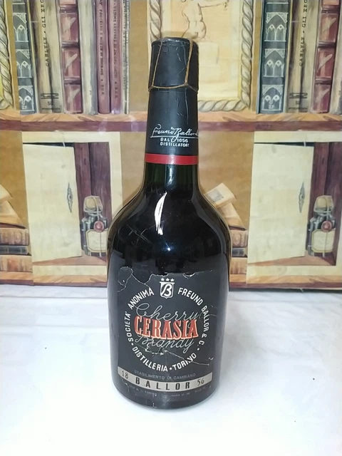 Cherry Brandy Ballor Cerasia 75cl 35% Sigillo Stella 1949/1959