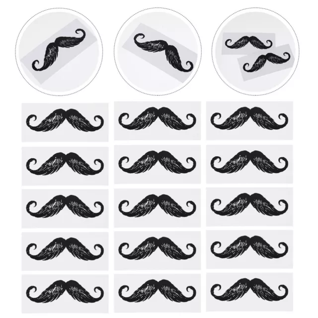 16 Pcs Nose Hair Wax Sticker Facial Accessories Stickers Make up Kit