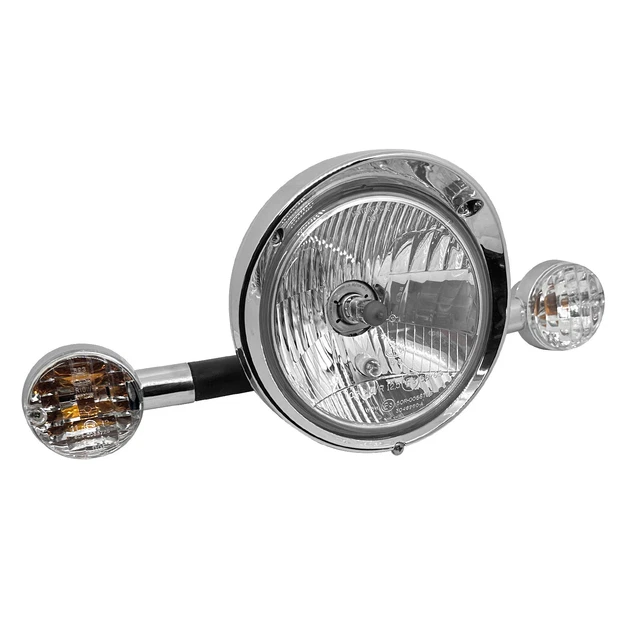 MF5433 Faro Fanale Cromato + Frecce Originale Aprilia Scarabeo 125 150 2004/2006